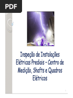A Inspeção de Instalações Elétricas Prediais - Centro de Medição, Shafts e Quadros Elétricos
