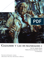 Gadamer y Las Humanidades.  Vol I 2007