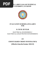 3rd Year Syllabus w.e.f Session 2018-19