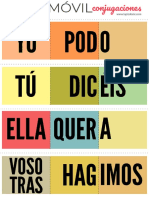 Conjugacion Verbos PDF