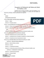 Doc66913 Ley 8-2010 de Ordenacion Del Sistema de Salud de Castilla y Leon
