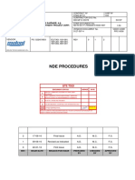 Nde Procedures: Star Rafineri, A.Ş. Aegean Refinery Project (Arp)