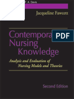 Jacqueline Fawcett-Contemporary Nursing Knowledge - Analysis and Evaluation of Nursing Models and Theories (2004) PDF