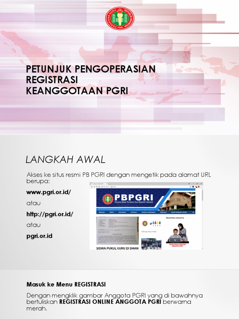 Cara Daftar Kartu Pgri Online