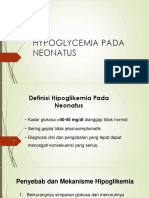 Hypoglicemia Neonatus