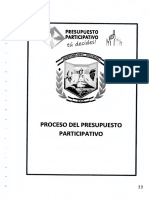 Presupuesto Participativo