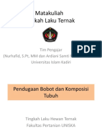 5 Pendugaan Bobot Dan Komposisi Tubuh