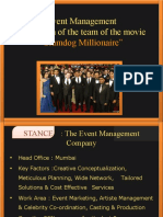 Event Management of "Slumdog Millionaire