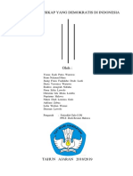 Menampilkan Sikap Yang Demokratis Di Indonesia