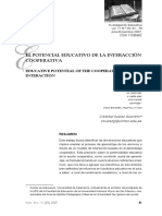 2007 Suarez El Potencial Educativo de La Interacción Cooperativa