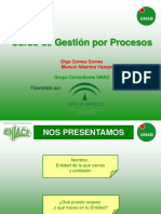 Curso de Gestión Por Procesos