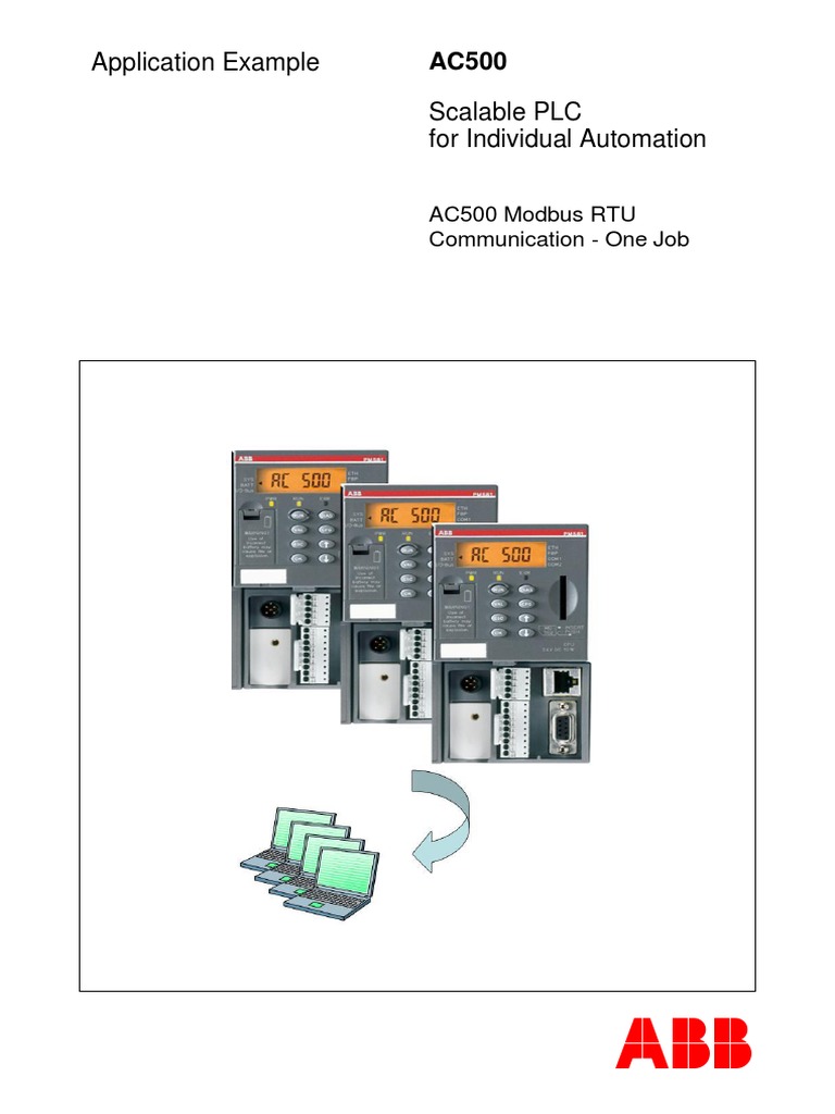 AC500 Modbus RTU Configuration Guide | PDF | Programmable Logic ...