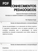 Teorias Da Aprendizagem