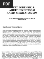 Audit Forensik & Audit Investigasi