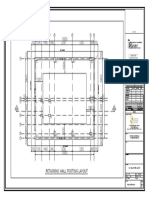 Retaining Wall Footing Layout: A D E F G B C