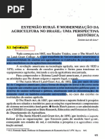 Extensão Rural e Modernização Da Agricultura No Brasil-Copiado