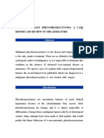 Malignant Giant Pheochromocytoma Case Report and Literature Review