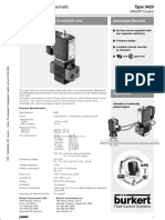 Burkert Solenoid Valve Type 5420