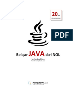 Belajar Java Dari NOL PDF