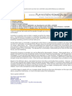 2008 June 27 - Playa Vista Home Sales Newsletter