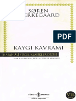 Soren Kierkegaard - Kaygı Kavramı PDF