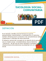 Psicología Social-Comunitaria Diapos