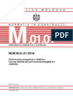 NCM Cerinte Minime Performanta Energetica PN