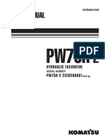 Komatsu PW75R-2 Hydraulic Excavator Service Repair Manual SN：22E0200001 and up.pdf