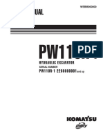 Komatsu PW110R-1 Hydraulic Excavator Service Repair Manual SN2260000001 and up.pdf
