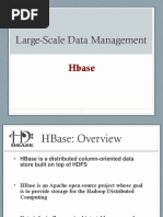 Large-Scale Data Management: Hbase