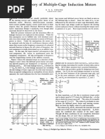 Electrical Engineering Volume 69 Issue 6 1950 (Doi 10.1109 - EE.1950.6433902) Chang, S. S. L. - General Theory of Multiple-Cage Induction Motors