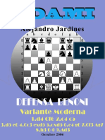 29 - Defensa Benoni. Variante Moderna