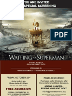 Waiting For Superman - Invite For 10-22