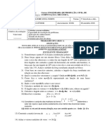 Trabalho Ga Gaal 06 de Setembro 2016 Geom Anal e Álg Linear Manhã Terça-feira