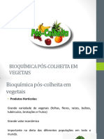 Bioquímica pós-colheita e pigmentos naturais em alimentos