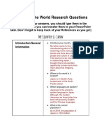 Jose Morales - Countries of The World Research Questions