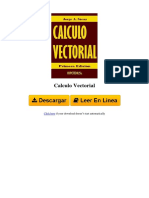 Calculo Vectorial by PHD Jorge Saenz