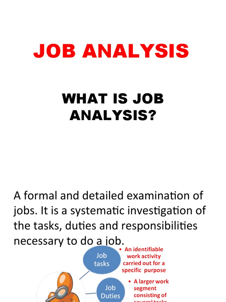 What Is Job Analysis? | PDF