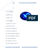 Formulario de Integrales (Matefacil)