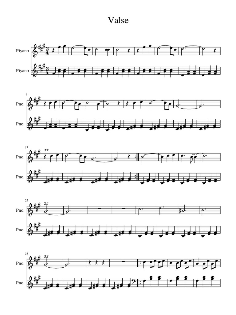 Evgeny Grinko - Valse | PDF