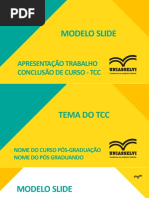 Capa de Slides para TCC ABNT | PDF
