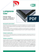 Ficha Composite Liso 3009