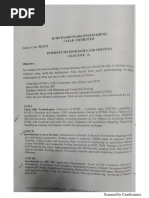 Internet Technologies and Services Syllabus