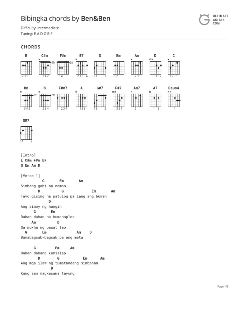 Kung Di Rin Lang Ikaw Chords