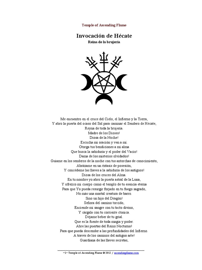Invocacion de Hecate | PDF