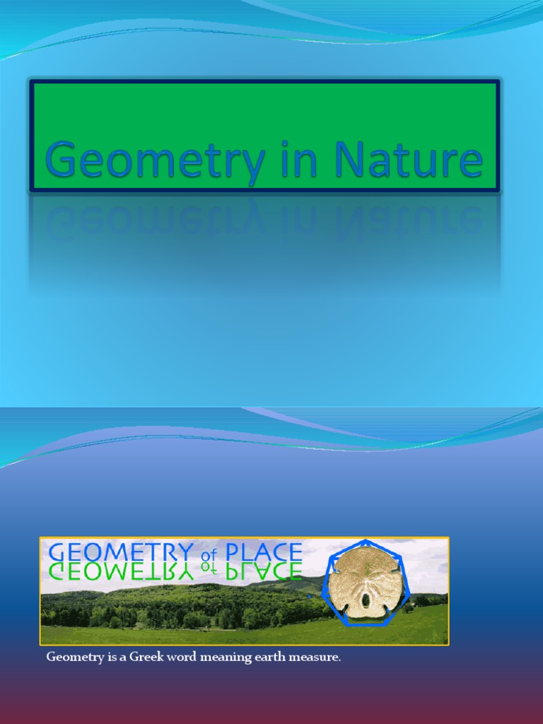 Geometry in Nature PDF Geometry Shape