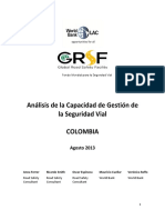 Analisis de la Capacidad de Gestion de la Seguridad Vial - Colombia 2013.pdf