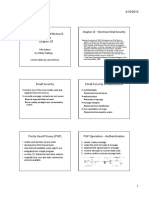 Cryptography and Network Security Chapter 18