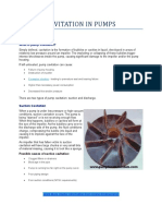 Cavitation in Pumps