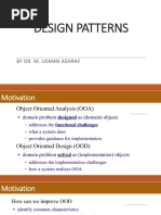 Design Patterns: by Dr. M. Usman Ashraf